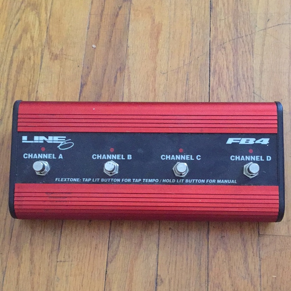 Line 6 FB4 Guitarist Foot Switch